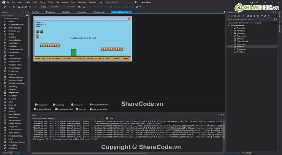 Source code game mario,game mario c#,game mario bằng c#,Game boom mario